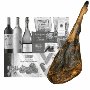 productos artesanos de navidad mas jamon iberico