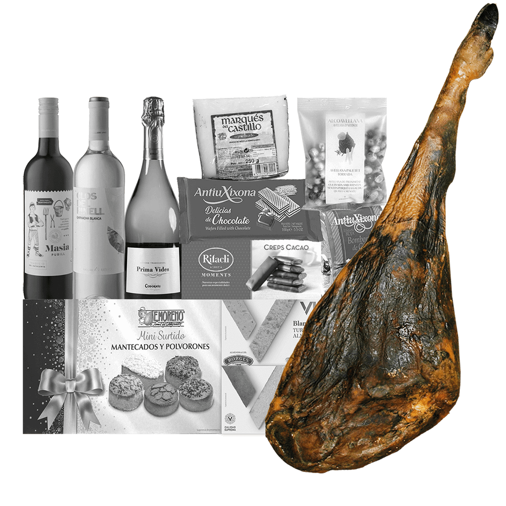 productos artesanos de navidad mas jamon iberico