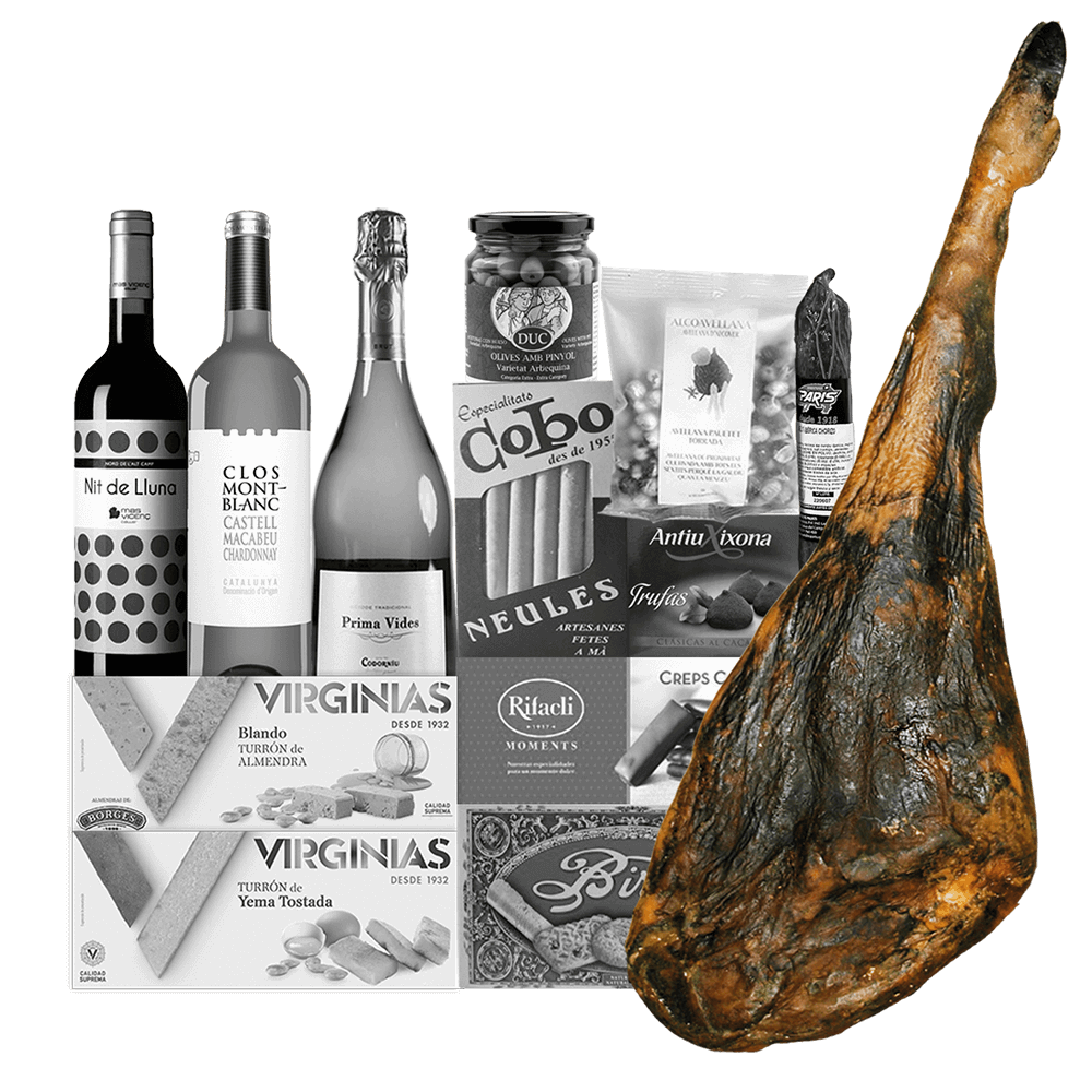 productos artesanos de navidad mas jamon iberico